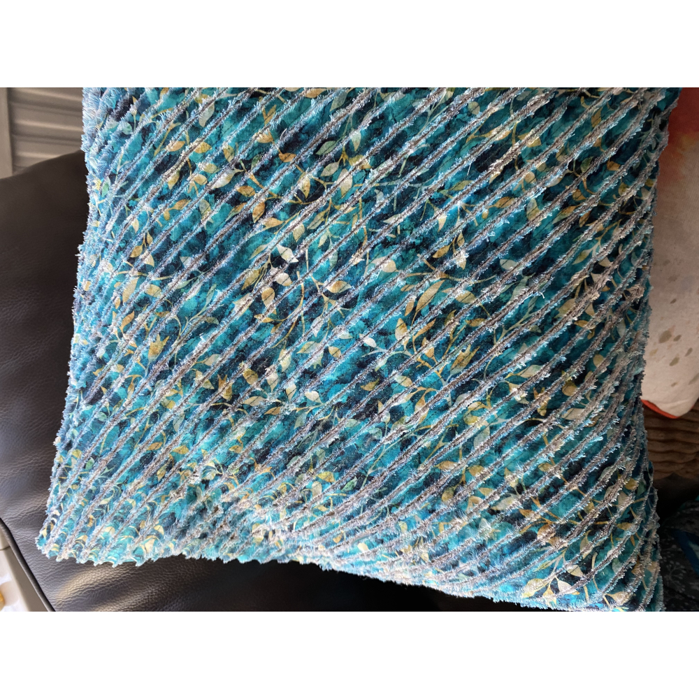 Chenille cushion
