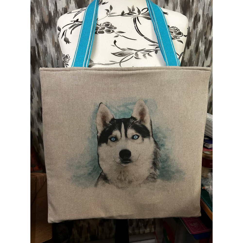 Husky Tote bag