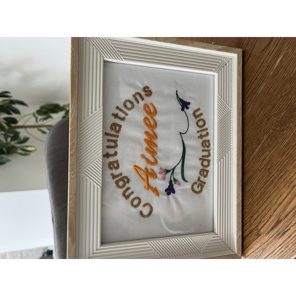 Wedding Stole & Bow and special framed greeting card projects