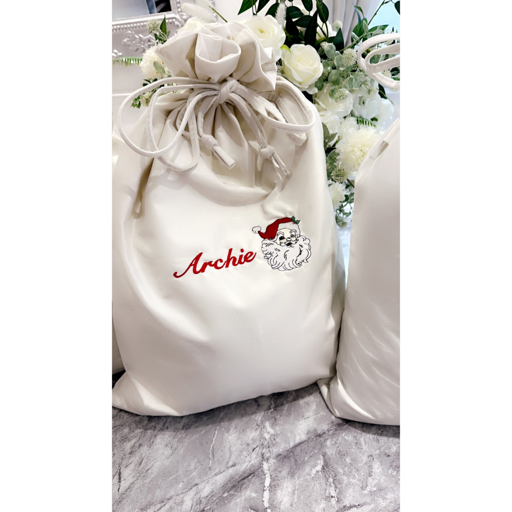 Christmas sacks and birth announcements