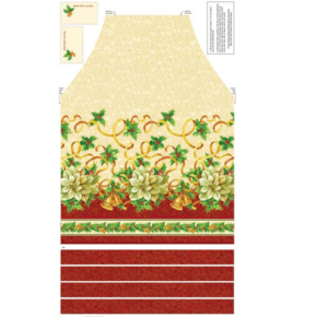 A Christmas Story Apron Fabric Panel