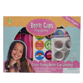 Bottle Caps Floss Jewellery Bold Brights 105pk