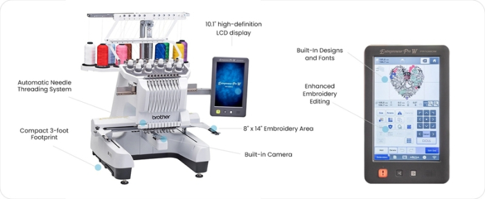Brother Entrepreneur Pro PR1060W Embroidery Machine