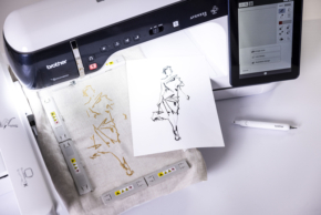 Brother Aveneer EV1 Sewing and Embroidery Machine Display Model