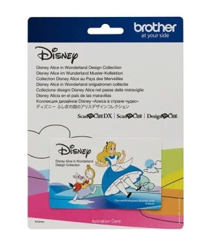 Brother ScanNCut Disney Alice in Wonderland | Design Collection | CADSNP09