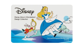 Brother ScanNCut Disney Alice in Wonderland | Design Collection | CADSNP09