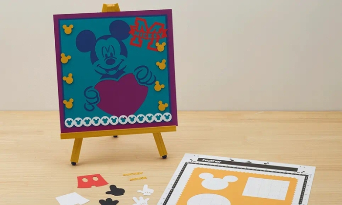 Brother ScanNCut Disney Mickey & Friends | Paper Craft Collection | CADSNP01