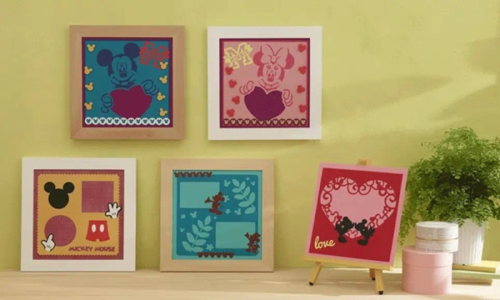 Brother ScanNCut Disney Mickey & Friends | Paper Craft Collection | CADSNP01