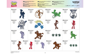 Brother ScanNCut Disney Toy Story | Home Deco Collection | CADSNP05