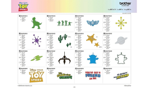 Brother ScanNCut Disney Toy Story | Home Deco Collection | CADSNP05