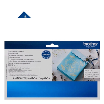 Brother ScanNCut Foil Sheets | CAFTSBLU1 - Blue