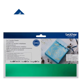 Brother ScanNCut Foil Sheets | CAFTSGRN1 - Green
