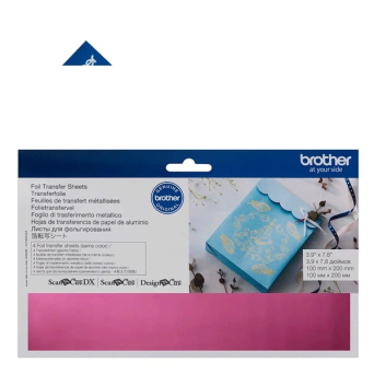 Brother ScanNCut Foil Sheets | CAFTSPNK1 - Pink