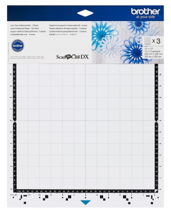 Brother ScanNCut Low Tack Adhesive Mat 3 Pack | CADXMAT3LOW12