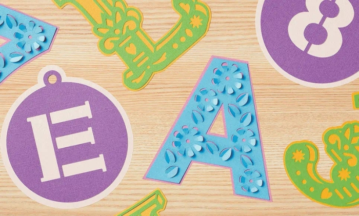 Brother ScanNCut Pig Pong Lettering Collection 1 | CAPPNP01