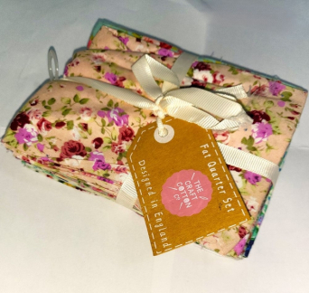 Cottage Flowers Fat Quarters, 5 Pack