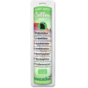 Cotton Soft Tear Away Stabiliser Black