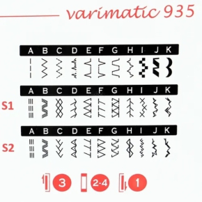 Gritzner Varimatic 935 IDT Heavy Duty Sewing Machine