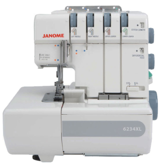 Janome 6234XL 2,3 & 4 Thread Overlocker