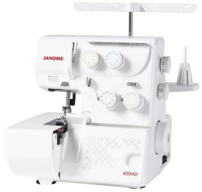 Janome 740DC Sewing and Quilting Machine + Janome 8004D Overlocker