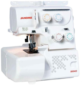 Janome 740DC Sewing and Quilting Machine + Janome 8004D Overlocker