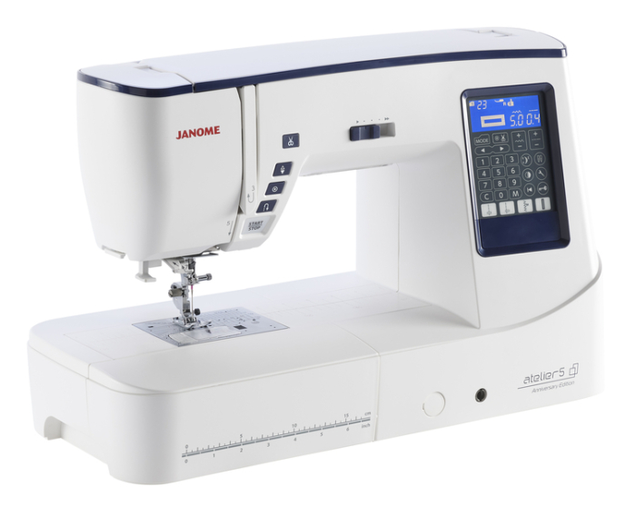 Janome Atelier 5 Anniversary Edition Sewing and Quilting Machine