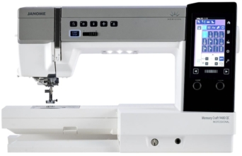 Janome Memory Craft 9480 QC Professional Sewing and Quilting Machine