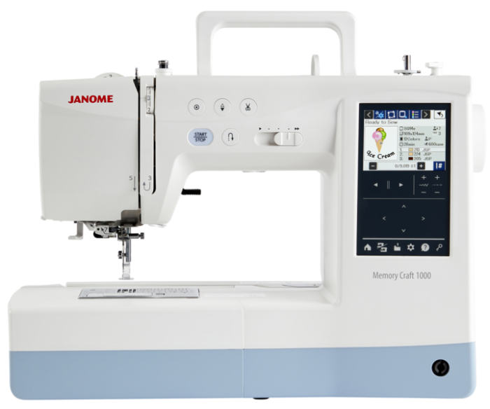 Janome Memory Craft MC1000 Sewing & Embroidery Machine