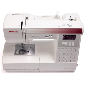 Janome 740DC Sewing and Quilting Machine + Janome 8004D Overlocker