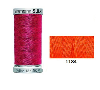 Guterman Sulky Cotton | 200m | Orange Red