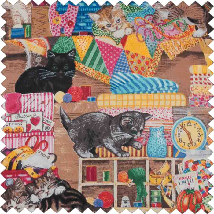 HobbyGift Craft Bag: Handheld Tote: Haby Cats | HGHHB_484