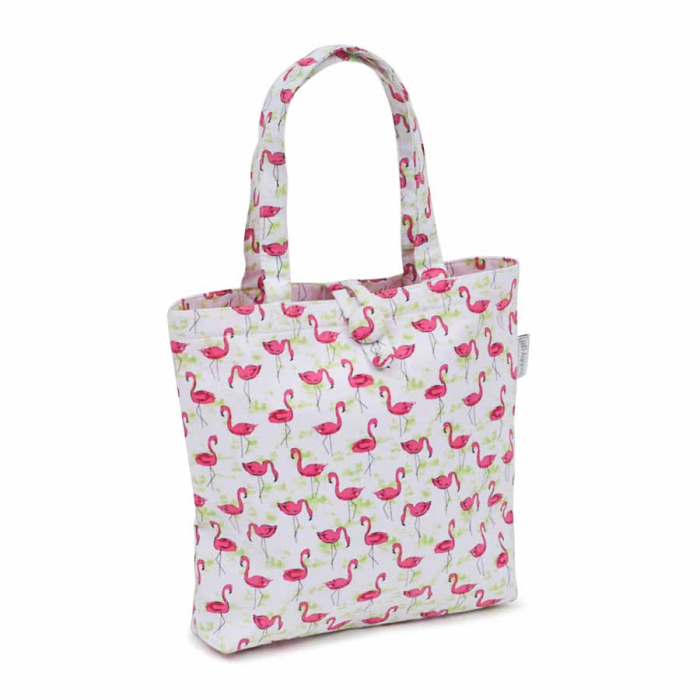 HobbyGift Classic Collection: Mini Project Bag: Flamingo Flock | HGTBES_473